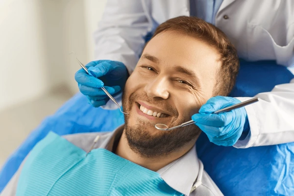 Regular dental checkup and teeth cleaning at a dentist office in Kansas City, MO