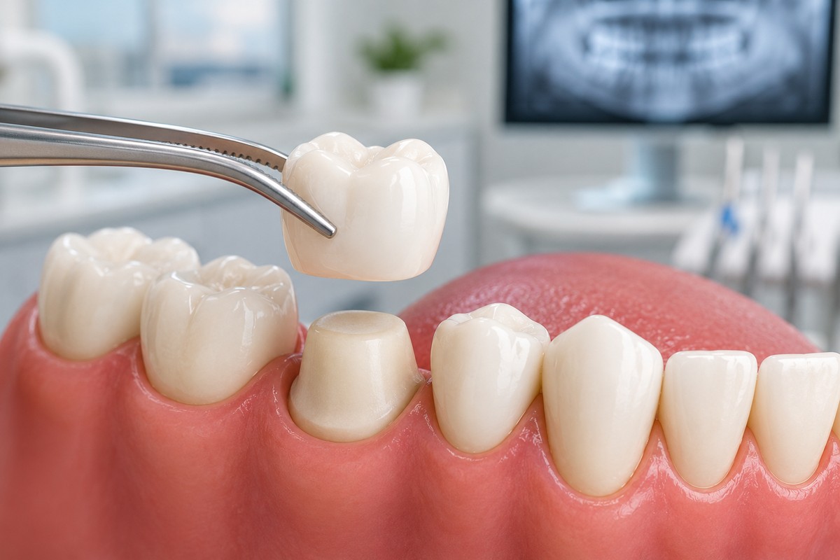 Dental Crowns Restore Your Smile at a Dentist in Kansas